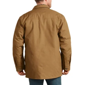 Giacca-camicia foderata a quadri