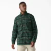 Giacca-camicia in flanella foderata in pile idrorepellente