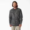 Giacca-camicia in flanella foderata in pile idrorepellente