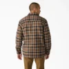Giacca-camicia in flanella foderata in pile idrorepellente