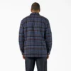 Giacca-camicia in flanella foderata in pile idrorepellente