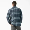 Giacca-camicia in flanella foderata in pile idrorepellente