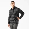 Giacca-camicia in flanella foderata in pile idrorepellente