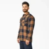 Giacca-camicia in flanella foderata in pile idrorepellente