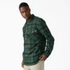 Giacca-camicia in flanella foderata in pile idrorepellente