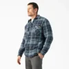 Giacca-camicia in flanella foderata in pile idrorepellente