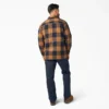 Giacca-camicia in flanella foderata in pile idrorepellente