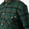 Giacca-camicia in flanella foderata in pile idrorepellente