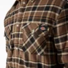 Giacca-camicia in flanella foderata in pile idrorepellente
