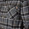 Giacca-camicia in flanella foderata in pile idrorepellente