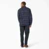 Giacca-camicia in flanella foderata in pile idrorepellente