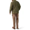 Giacca-camicia in flanella foderata in pile idrorepellente