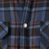 Giacca-camicia in flanella foderata in pile idrorepellente