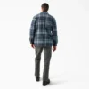 Giacca-camicia in flanella foderata in pile idrorepellente