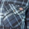Giacca-camicia in flanella foderata in pile idrorepellente