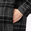 Giacca-camicia in flanella foderata in pile idrorepellente