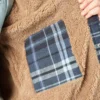 Giacca-camicia in flanella foderata in pile idrorepellente