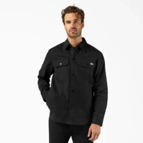 Giacca-camicia in tela di cotone