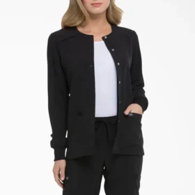 Giacca da lavoro da donna Eds Essentials con chiusura a bottoni automatici Giacca da lavoro da donna Eds Essentials con chiusura a bottoni automatici