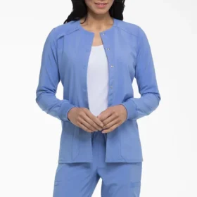 Giacca da lavoro da donna Eds Essentials con chiusura a bottoni automatici Giacca da lavoro da donna Eds Essentials con chiusura a bottoni automatici