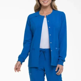 Giacca da lavoro da donna Eds Essentials con chiusura a bottoni automatici Giacca da lavoro da donna Eds Essentials con chiusura a bottoni automatici