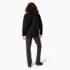 Giacca da lavoro da donna in tela di cotone con fodera in pile a pelo lungo Giacca da lavoro da donna in tela di cotone con fodera in pile a pelo lungo