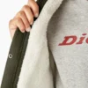 Giacca da lavoro da donna in tela di cotone con fodera in pile a pelo lungo Giacca da lavoro da donna in tela di cotone con fodera in pile a pelo lungo