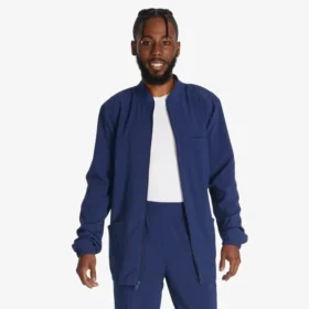 Giacca da lavoro da uomo Eds Essentials con zip frontale