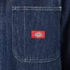 Giacca da lavoro in denim foderata in pile Giacca da lavoro in denim foderata in pile
