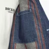 Giacca da lavoro in denim foderata in pile Giacca da lavoro in denim foderata in pile