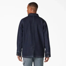 Giacca da lavoro in denim lavato