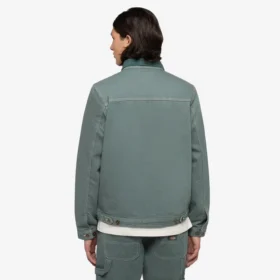 Giacca in denim foderata in flanella