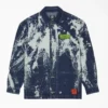 Giacca in denim sbiancato Brain Dead Giacca in denim sbiancato Brain Dead