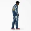 Giacca in denim sbiancato Brain Dead Giacca in denim sbiancato Brain Dead