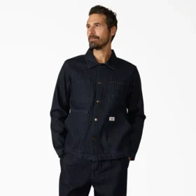 Giacca in denim selvedge a spina di pesce Barn