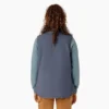 Gilet da donna in tela di cotone foderato in pile