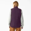 Gilet da donna in tela di cotone foderato in pile