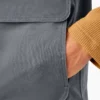 Gilet in tela completamente cerata