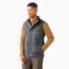 Gilet in tela completamente cerata