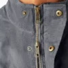 Gilet in tela completamente cerata