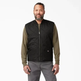Gilet trapuntato a rombi