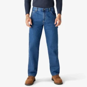 Jeans da carpentiere dalla vestibilità comoda