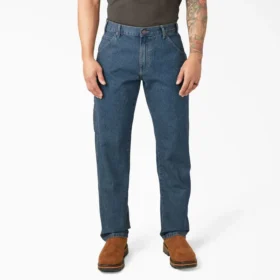 Jeans da carpentiere dalla vestibilità comoda