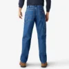 Jeans da carpentiere dalla vestibilità comoda