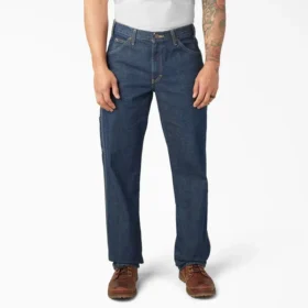 Jeans da carpentiere dalla vestibilità comoda e dal tessuto pesante