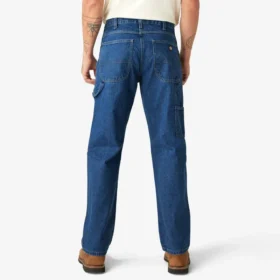 Jeans da carpentiere dalla vestibilità comoda e dal tessuto pesante