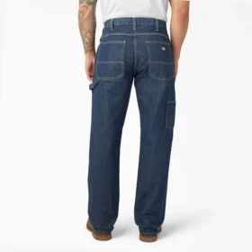 Jeans da carpentiere dalla vestibilità comoda e dal tessuto pesante