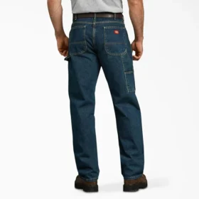 Jeans da carpentiere dalla vestibilità comoda e dal tessuto pesante