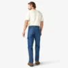 Jeans da carpentiere dalla vestibilità comoda e dal tessuto pesante