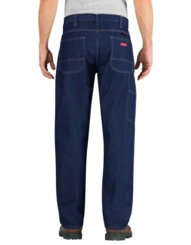 Jeans da carpentiere ignifughi a gamba dritta e vestibilità comoda